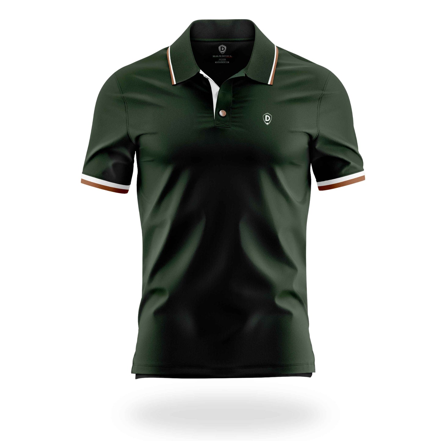POLO DE CABALLERO 25004 VERDE PINO