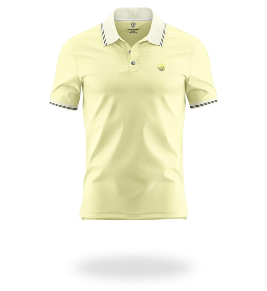 POLO DE CABALLERO 25003 AMARILLO CLARO