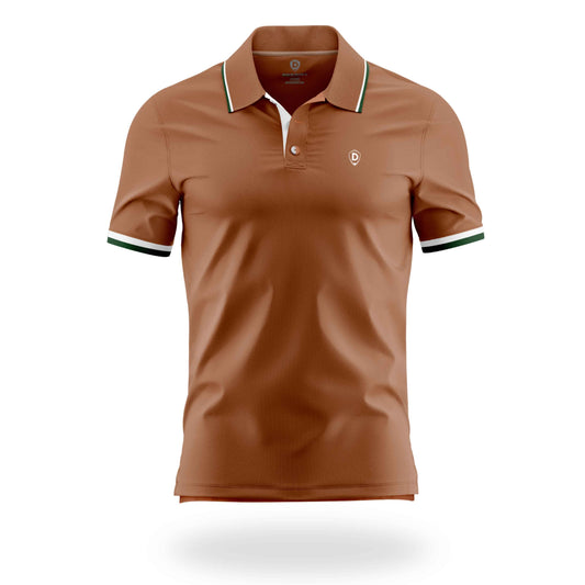 POLO DE CABALLERO  25004 MARRON